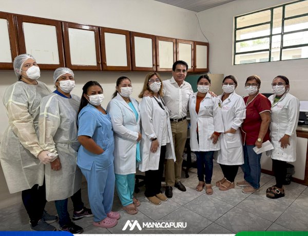 NOVO LABORATÓRIO PARA EXAME DE BACILOSCOPIA EM MANACAPURU!